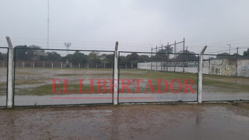 El fútbol liguista postergado por la lluvia