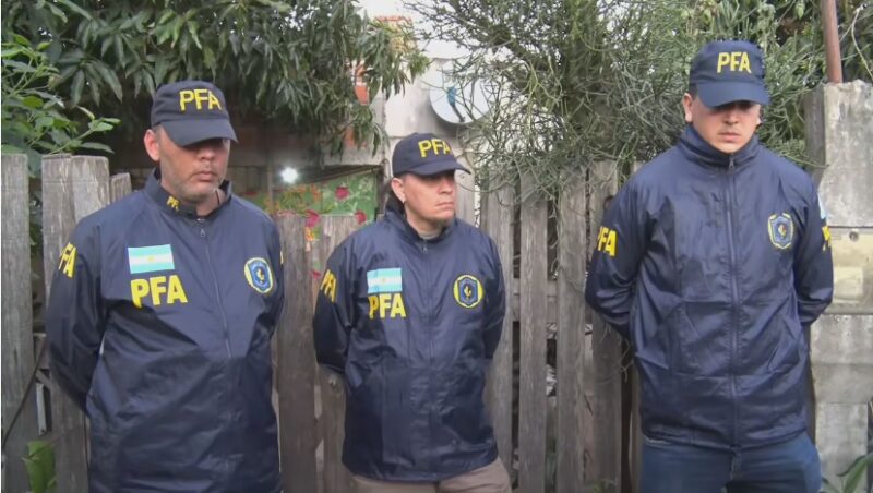 La Policía Federal allanó la casa de Laudelina: qué se llevaron