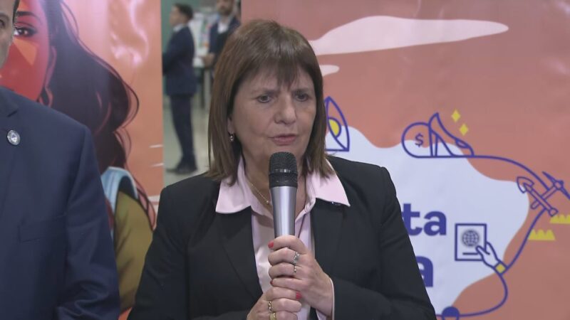 Bullrich habló sobre Walter Maciel, el ex comisario detenido
