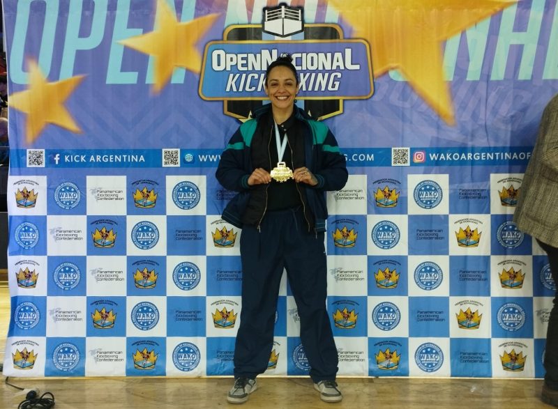 Matilde López es un ejemplo de perseverancia en el Kickboxing