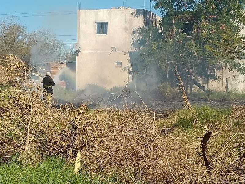 Bomberos debieron atender dos incendios en menos de dos horas