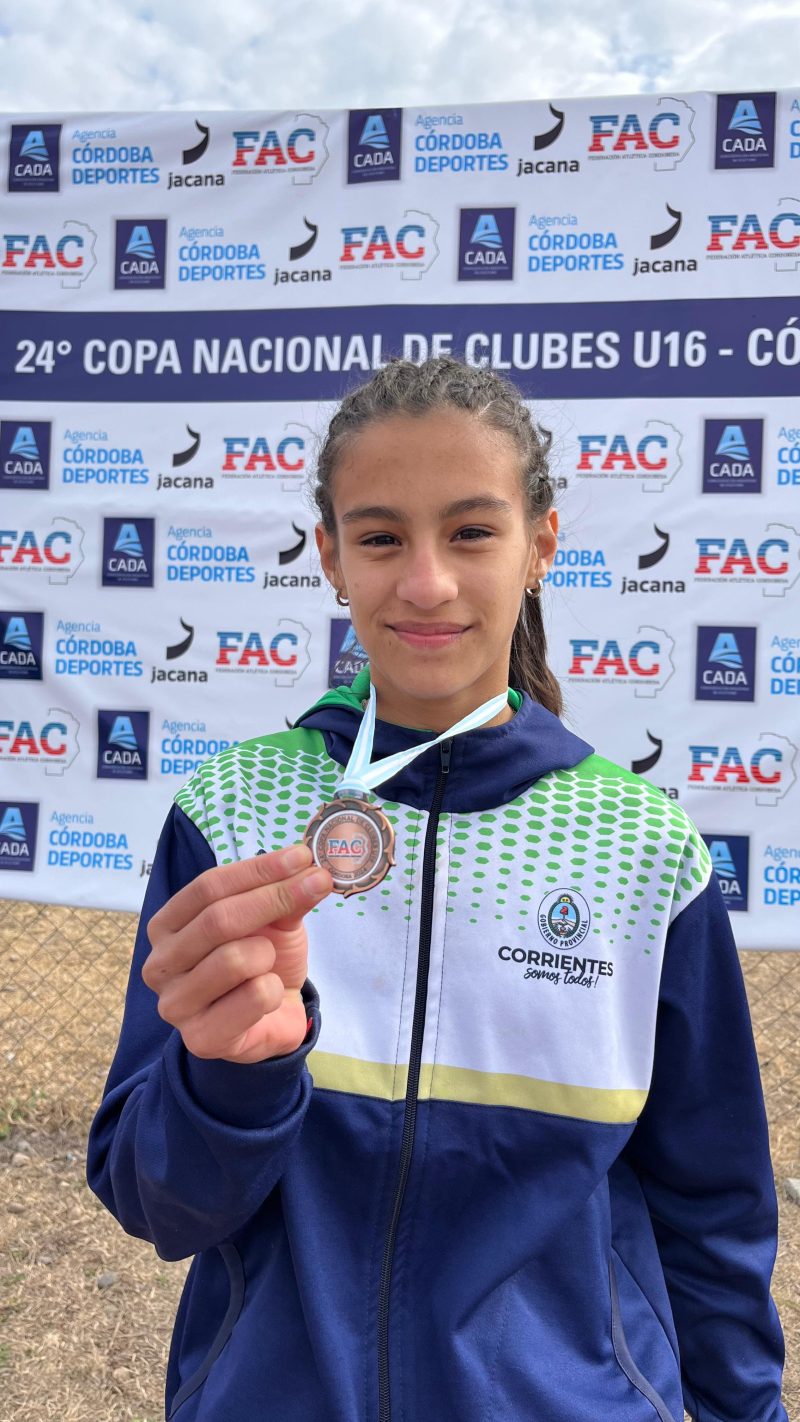 Brenda Insaurralde, la promesa correntina del Medio Fondo