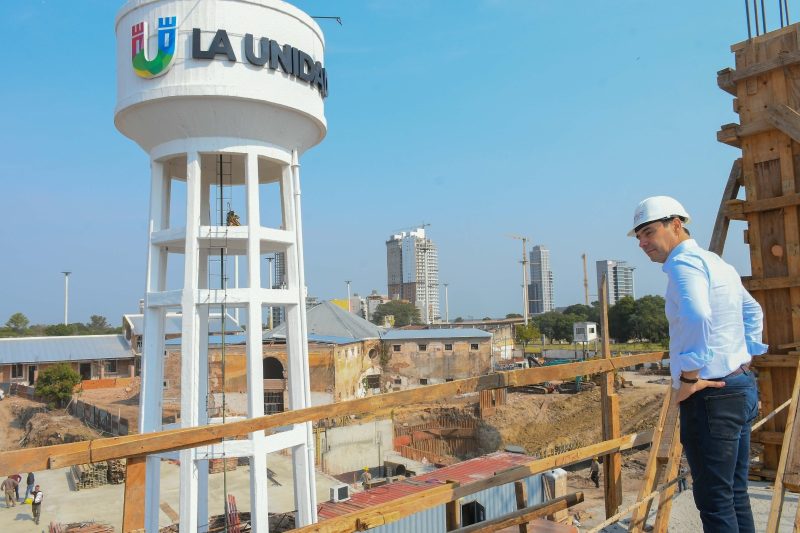 Avanzan las obras de La Unidad, lo que será un lugar de encuentro de los correntinos
