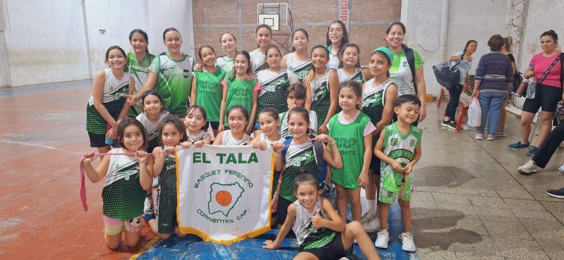 El Tala apuesta fuerte al básquet femenino en sus diferentes categorías