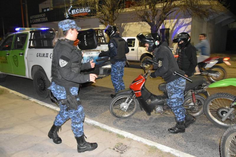 La Policía intensifica los controles en la ciudad, en medio de una ola delictiva