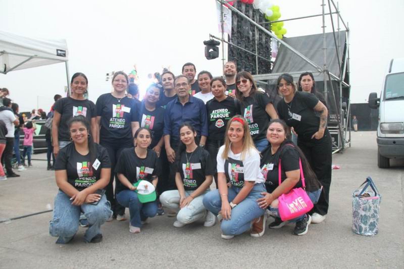 Ateneo del Parque realizó una mega fiesta para los niños