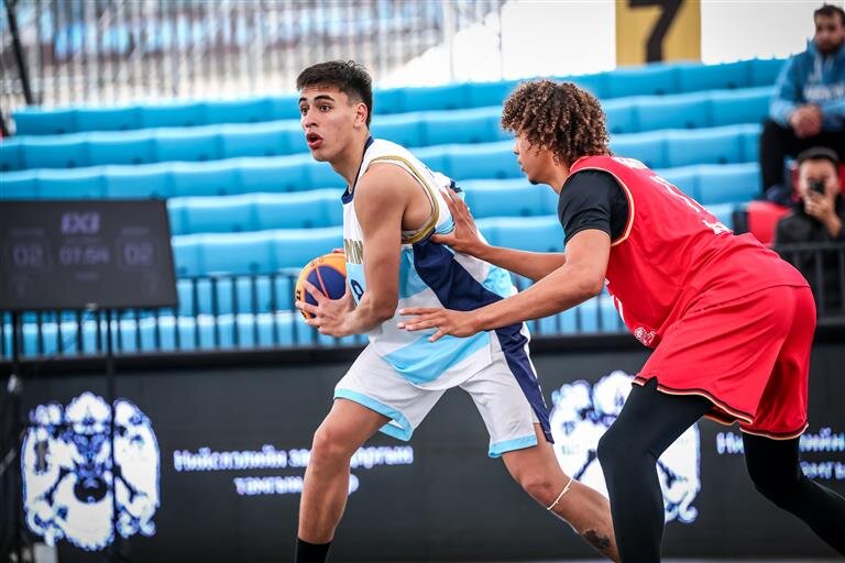 Argentina, con el “Rojinegro” Ramallo, cerró su participación en el Mundial 3×3