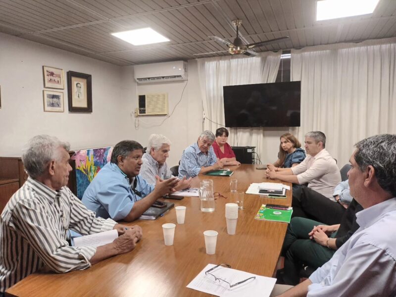 Salud Pública se reunió con referentes y delegados de Atsa y ATE
