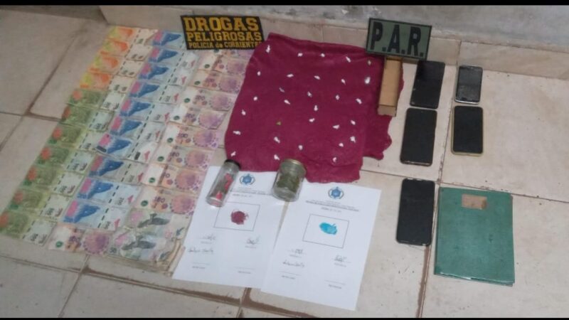 Desbaratan kiosco de estupefacientes en un barrio de Capital