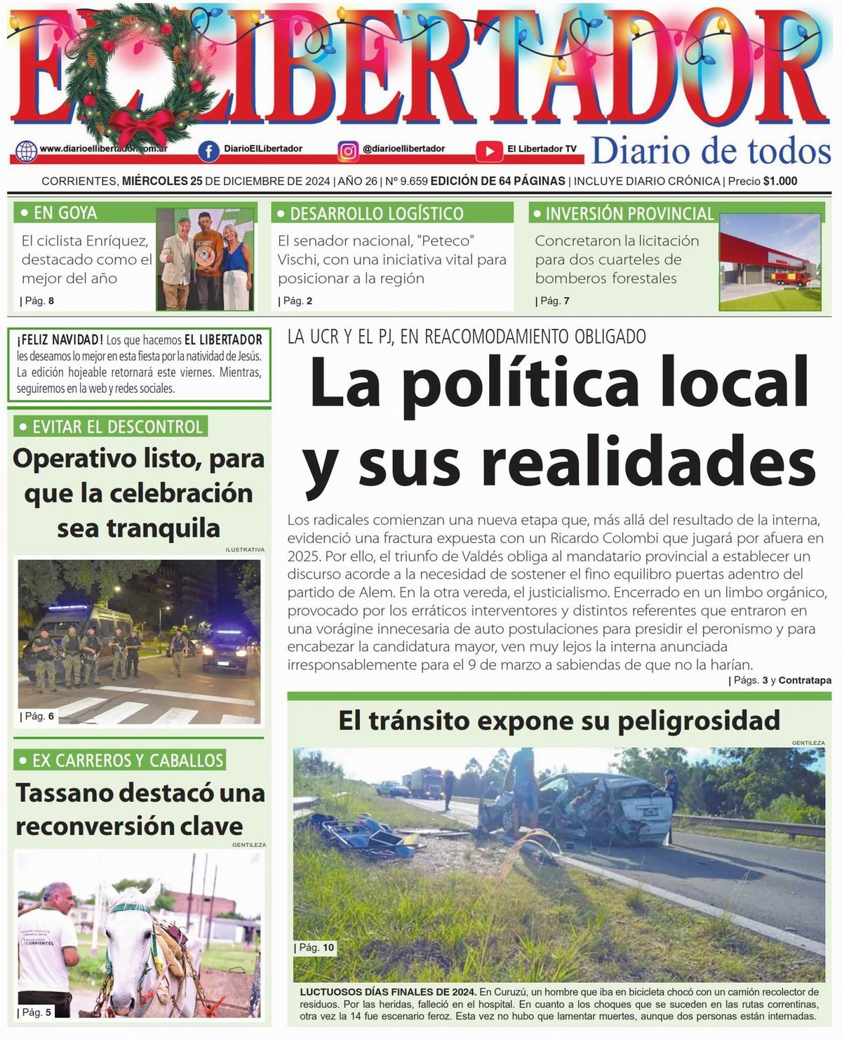 Diario Digital 25 de diciembre de 2024