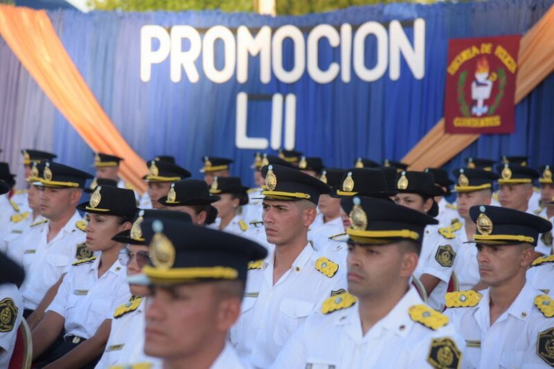 La Policía suma 217 nuevos oficiales: Valdés, abogó por más capacitación y modernización