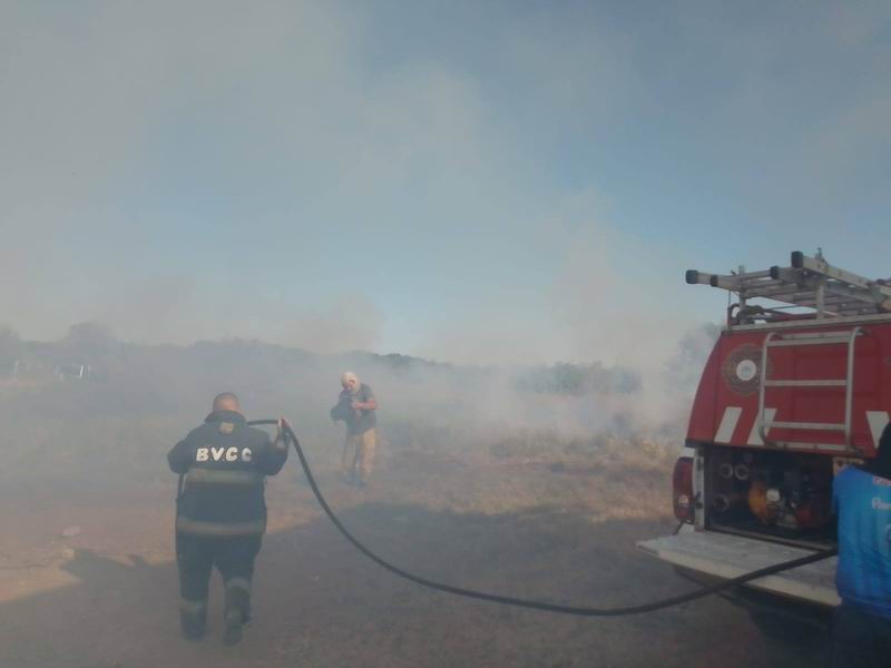 Ola de calor e incendios: la incesante batalla de los Bomberos Voluntarios