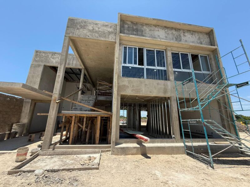 Así avanza la construcción de la comisaría en el Campus Universitario