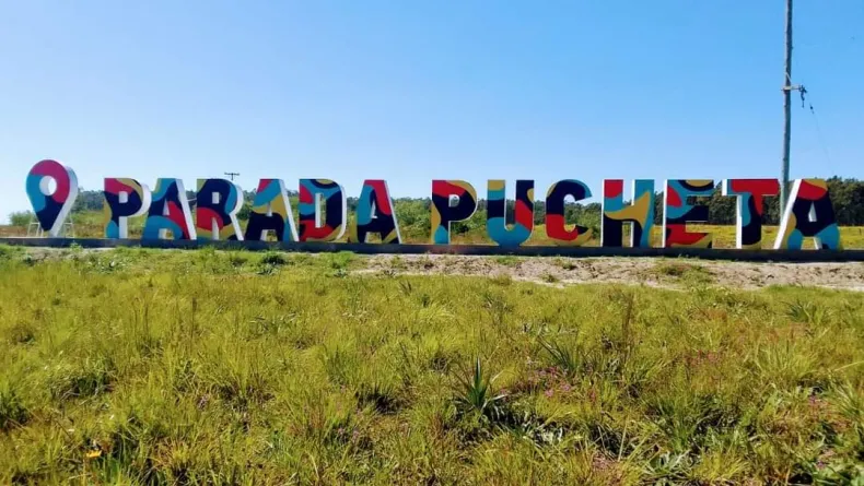 Siniestro en ruta 14: falleció una mujer y hay cuatro heridos Parada Pucheta, lugar de accidente