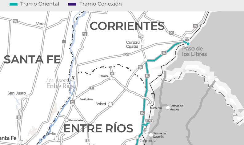 Convocan audiencias públicas para las consesiones viales de las rutas 12 y 14