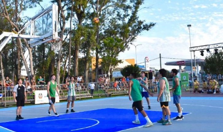 Básquetbol 3×3 por el interior provincial