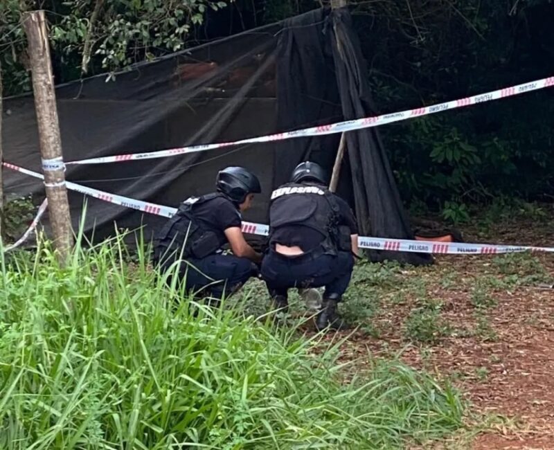 Hallaron un proyectil de guerra en un campo de Corrientes