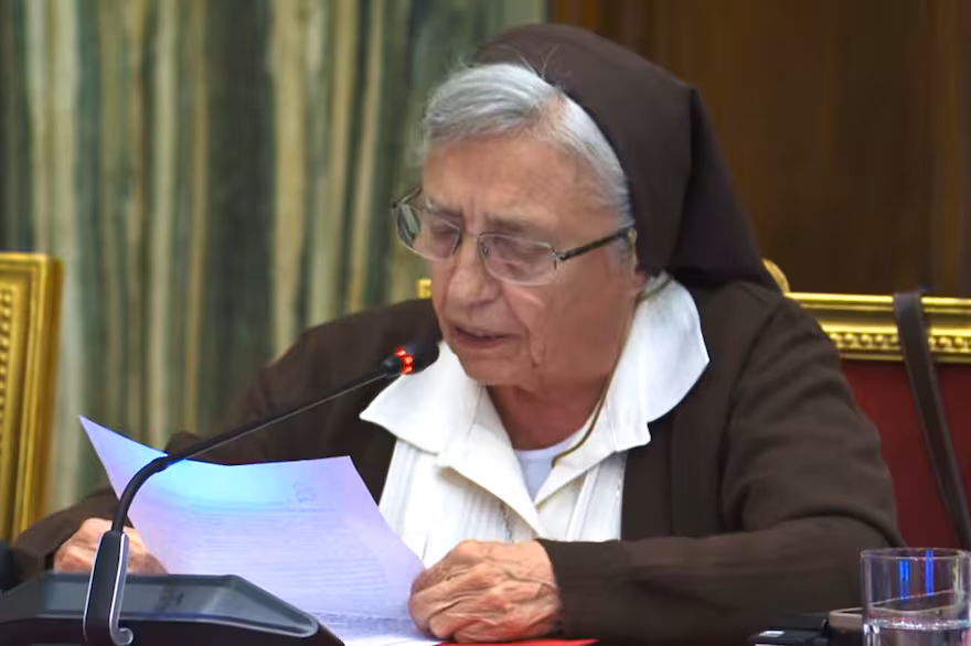 Martha Pelloni habló del caso Loan en el Vaticano