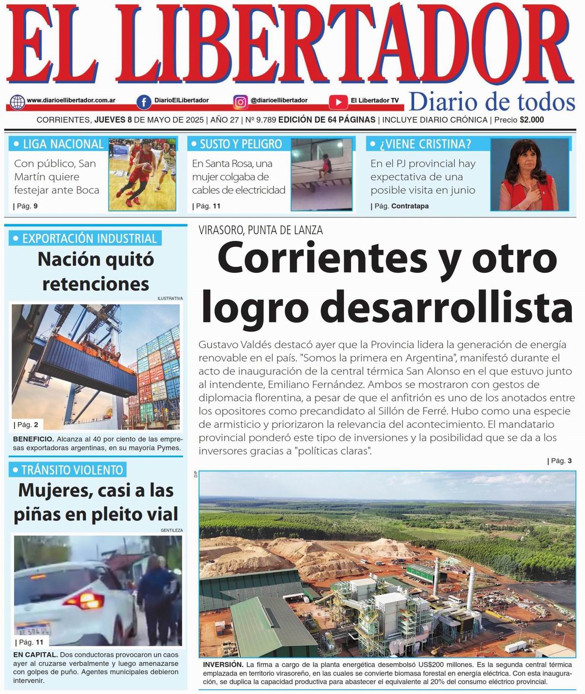 Diario Digital 8 de mayo de 2025