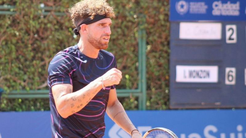 Monzón dio el primer paso en la qualy de Santos y Midón conoce a su rival