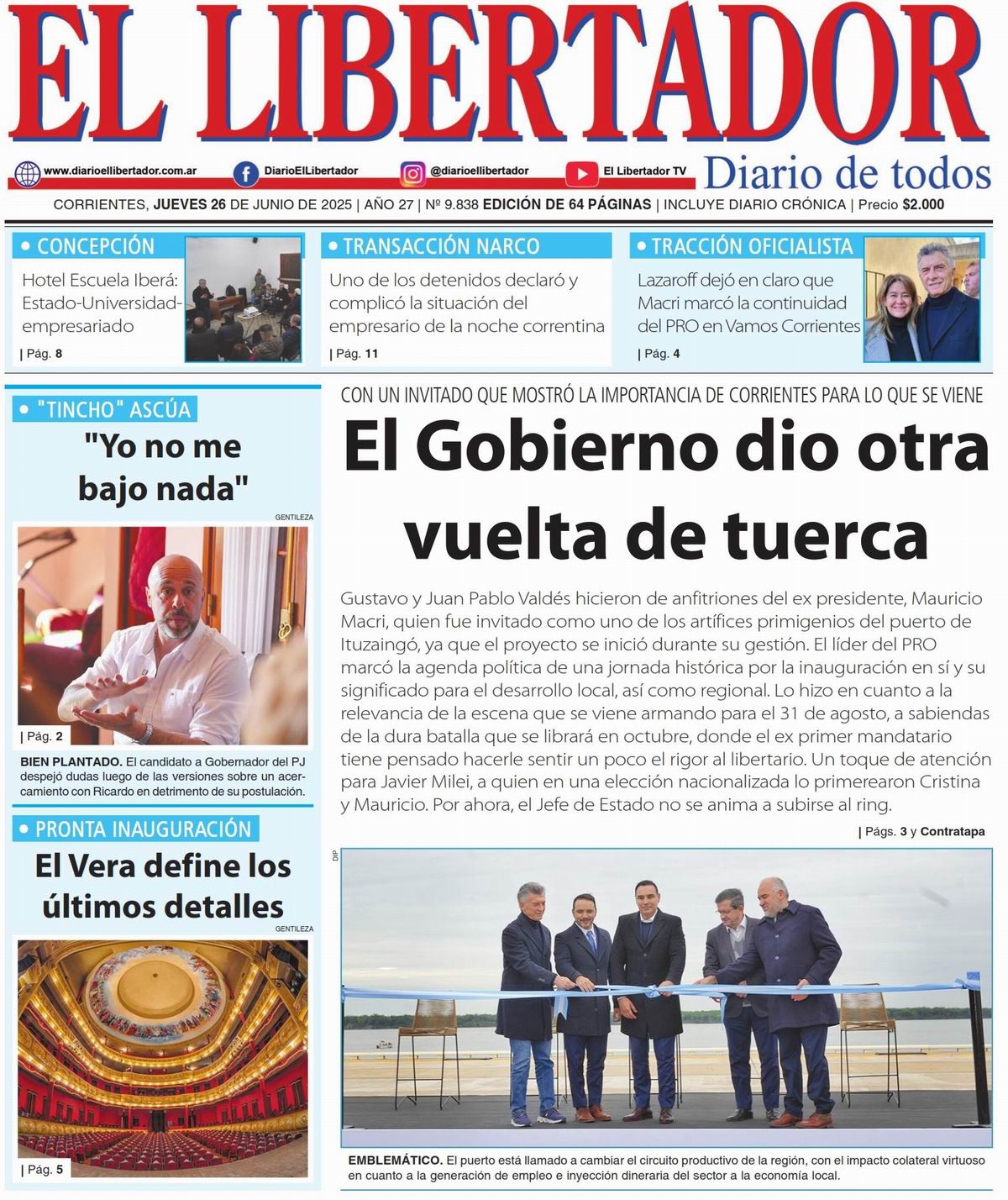 Diario Digital 26 de junio de 2025