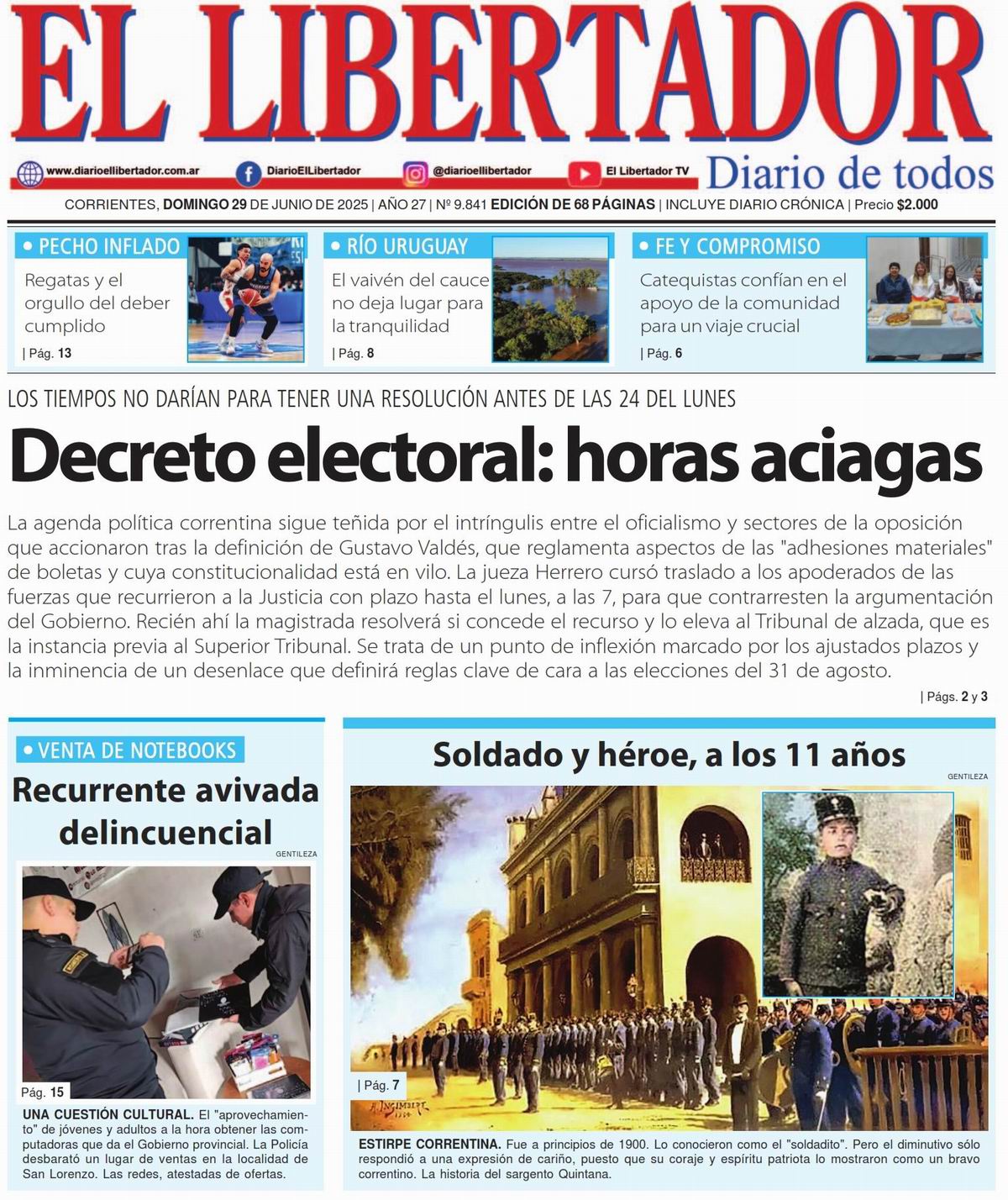 Diario Digital 29 de junio de 2025