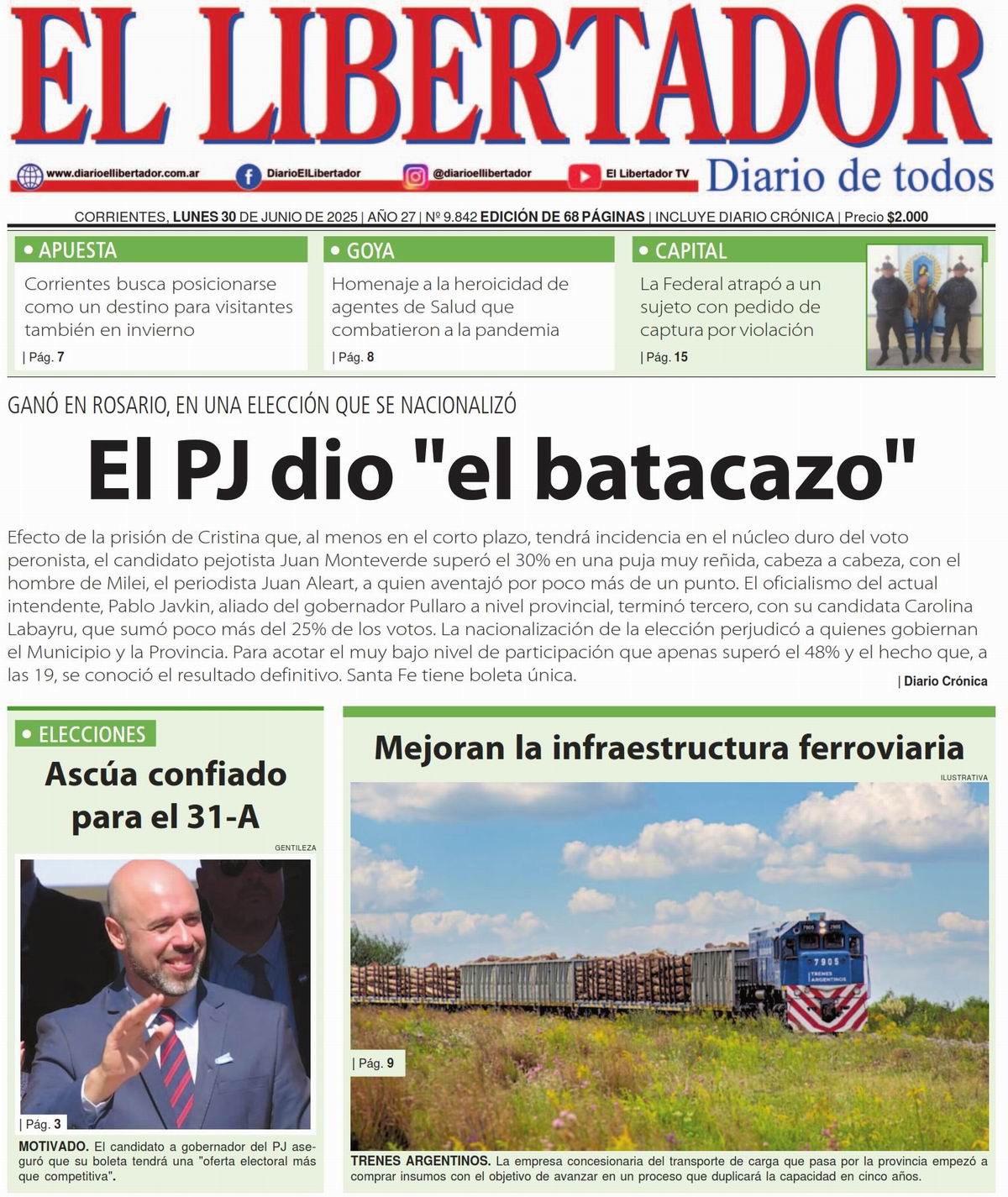 Diario Digital 30 de junio de 2025