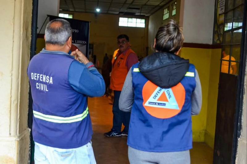 Varias localidades correntinas, en alerta por la crecida del río Uruguay