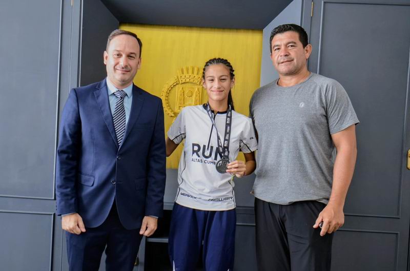 Brenda Insaurralde coloca a Goya como ejemplo de «ciudad del deporte»