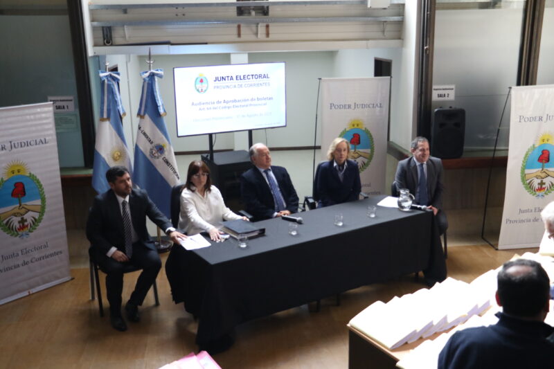 La Junta Electoral convalidó las boletas con errores de impresión