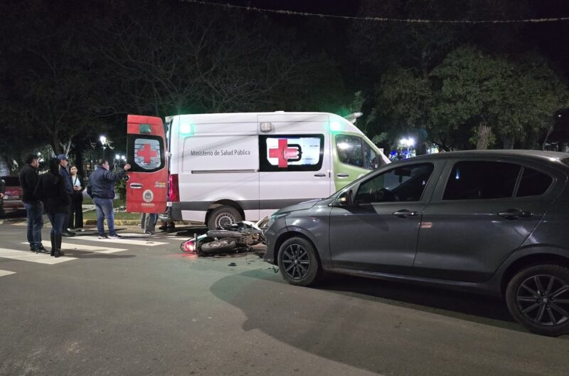 Dos menores lesionadas tras un choque en Caá Catí