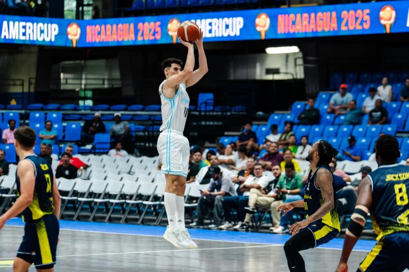 AmeriCup: Argentina ganó con lo justo y clasificó a cuartos de final