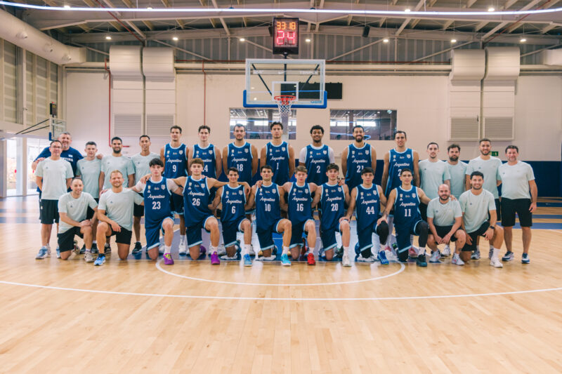 Con 14 jugadores, entre ellos Bordón, Argentina encara la recta final hacia la AmeriCup