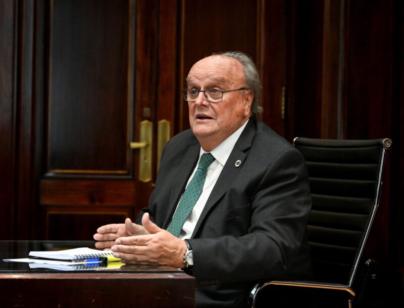 De Mendiguren advirtió sobre los riesgos del RIGI y el modelo primario