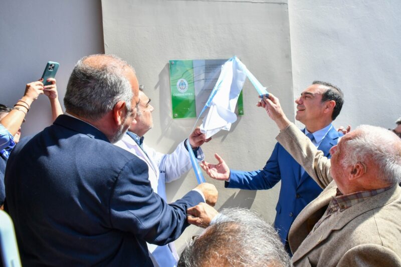 Inauguraron las flamantes obras en el hospital J. R. Vidal