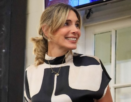 Votó Evelyn Karsten en el Colegio Nacional