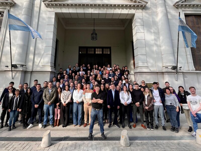 Lisandro resaltó las fortalezas de la campaña libertaria correntina