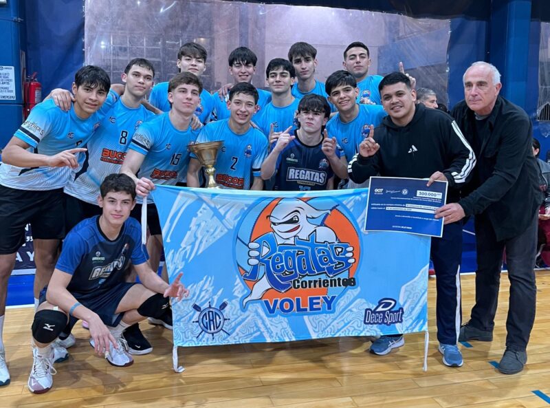 Voley: El U18 regatense campeón en Santa Fe