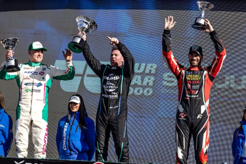 Domingo felíz para Humberto Krujoski