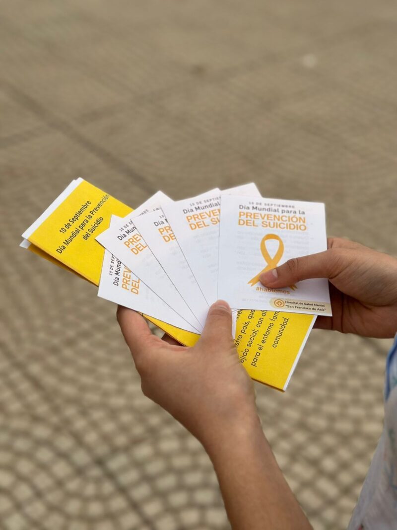 Salud insta a crear redes de contención, escucha y acompañamiento