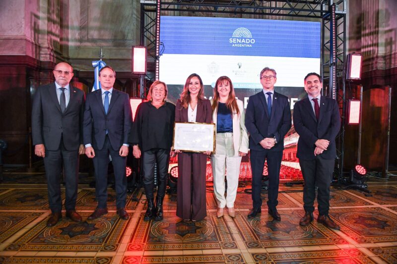 El teatro Juan de Vera fue distinguido por el Senado de la Nación