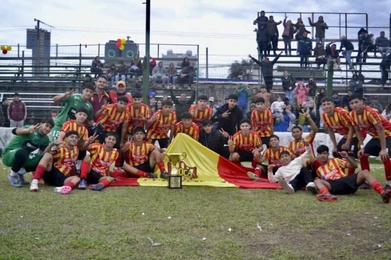 Los chicos de Boca Unidos son flamantes campeones en Sub 17