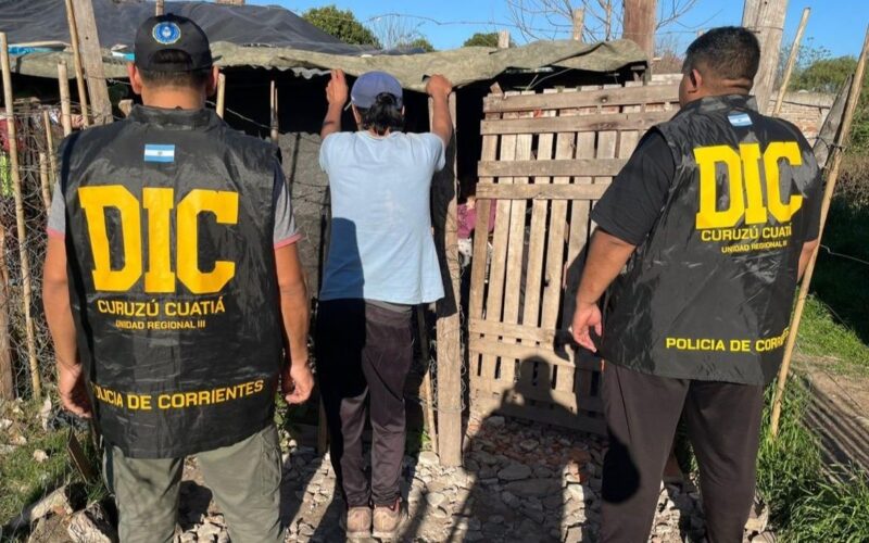 Curuzú Cuatiá: iban tras cazadores furtivos y hallaron un quiosco de drogas