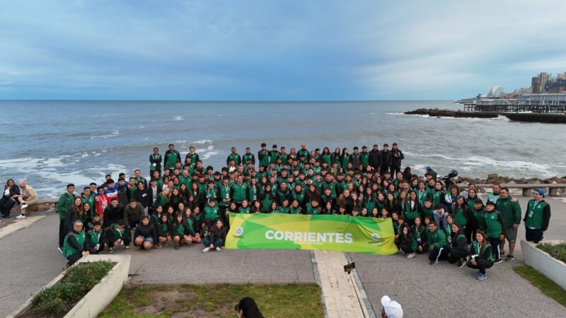 Corrientes ya está en Mar del Plata, lista para los Juegos Evita