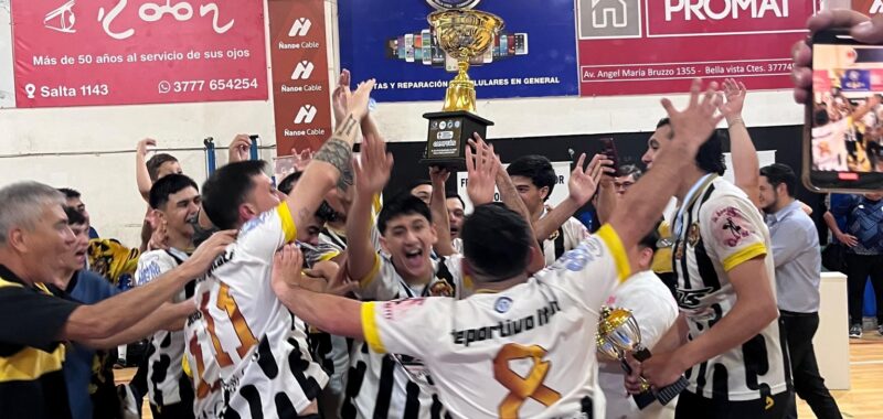 Deportivo Itatí se coronó campeón Provincial de la Copa de Oro Norte
