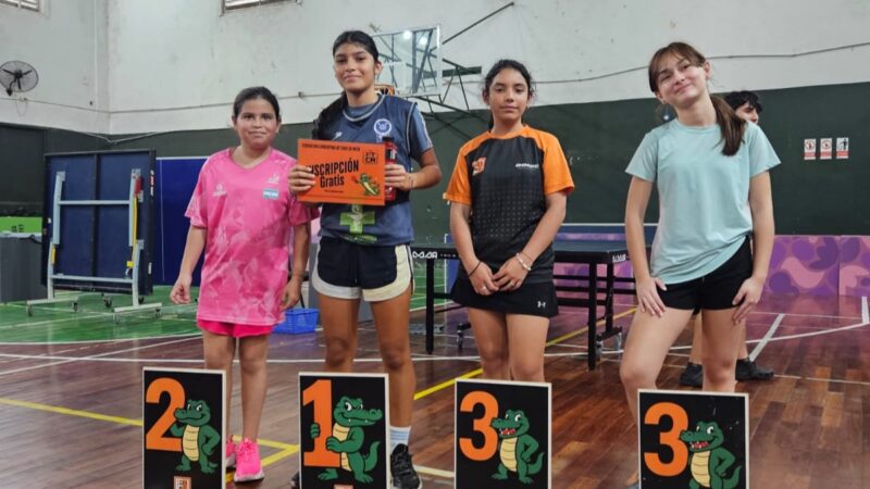 Tenis de Mesa: Regatas sumó varios podios