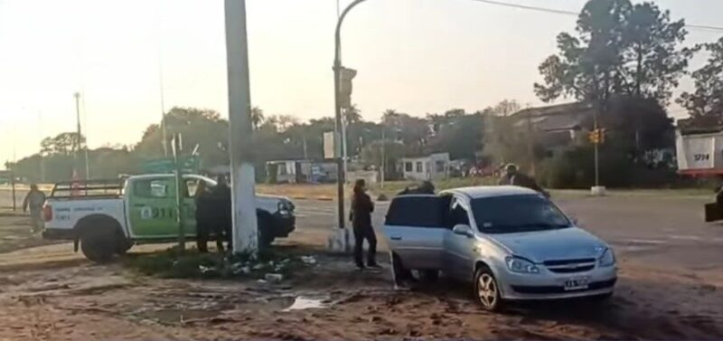 Triple choque en la Ruta 5 dejó a un niño lesionado