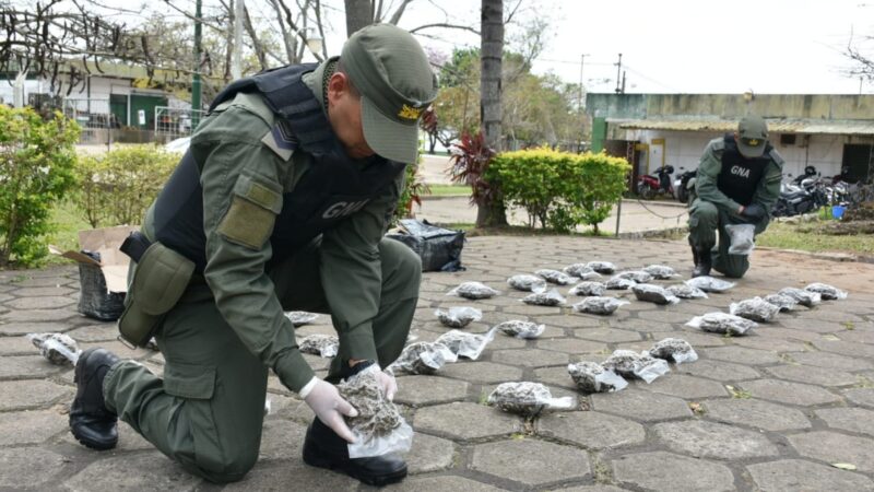 Incautan marihuana y millonaria mercadería ilegal en encomiendas