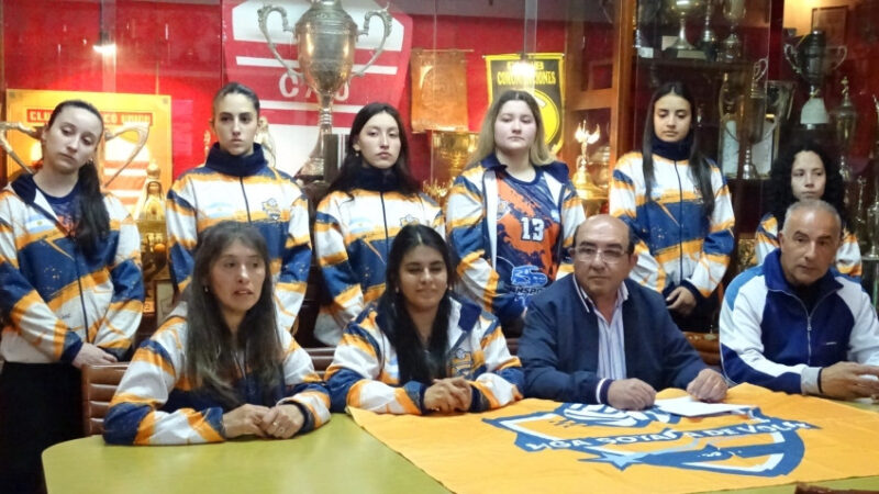 Presentaron amistoso interprovincial de vóley en Goya