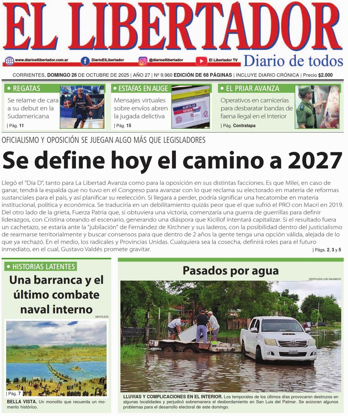 Diario Digital 26 de octubre de 2025